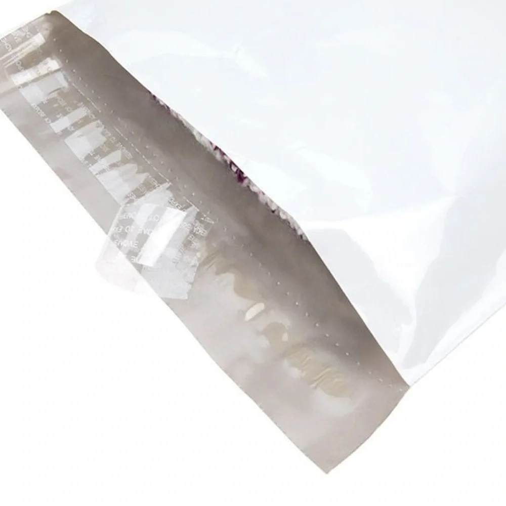 12x15 White Poly Mailers - 25 Count